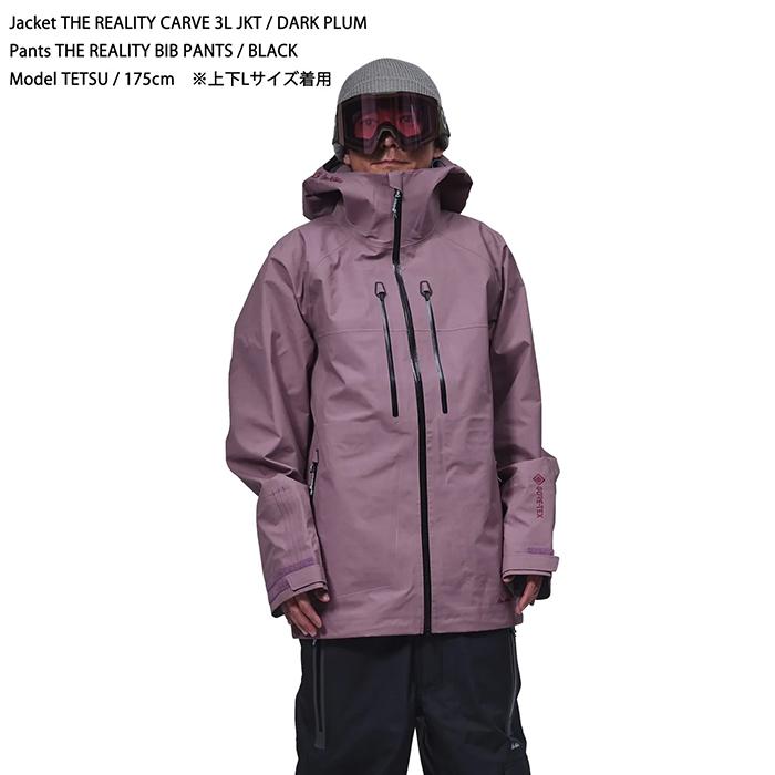 REW 日本正規品 スノーボード ウェア ジャケット アールイーダブリュー REW REALITY CARVE 3L JKT 02 Dark ...