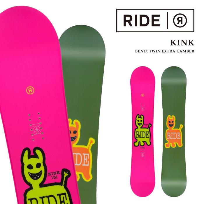 RIDE（ライド） 日本正規品 スノーボード 板 RIDE KINK キンク メンズ