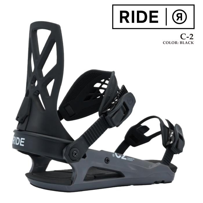 RIDE C-2 ビンディング　Lサイズ RIDE（ライド） 日本正規品 スノーボード ビンディング RIDE C-2 Black