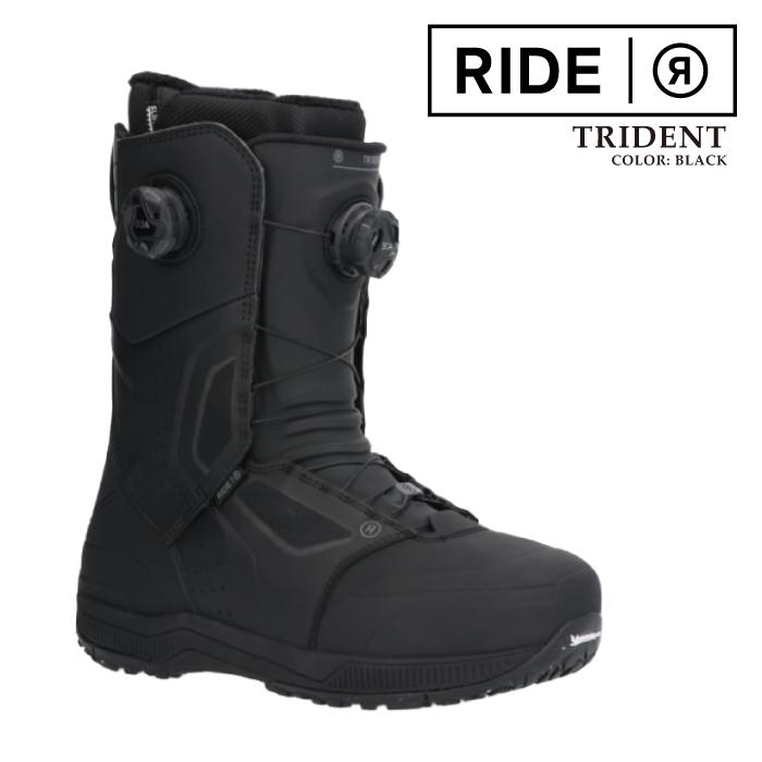 スノーボード　ブーツ　ライド　ride トライデント　trident 26.0 RIDE（ライド） 日本正規品 スノーボード ブーツ RIDE TRIDENT Black