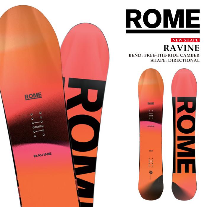 25/26' ROME SDS RAVINE 155 新品未使用 Rome Ravine Men's Snowboard 2025/2026 – Rome US