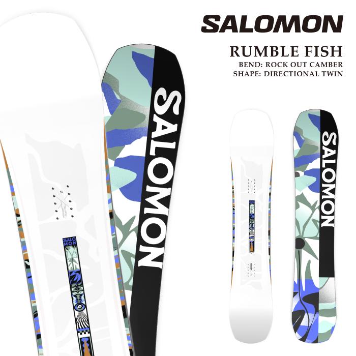 SALOMON（サロモン） 日本正規品 スノーボード 板 SALOMON RUMBLE FISH