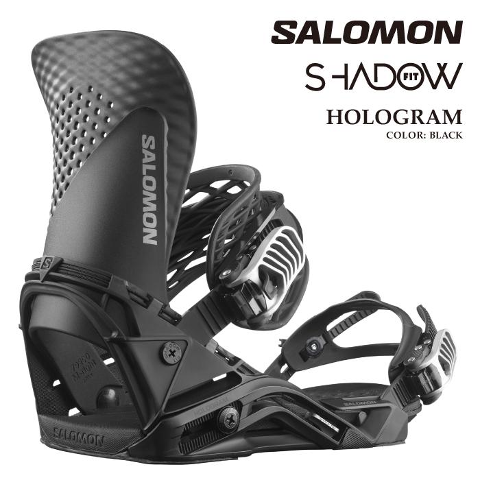 Salomon Hologram ブラック ビンディング M 美品 SALOMON（サロモン） 日本正規品 スノーボード ビンディング SALOMON