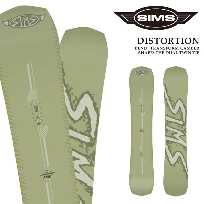 SIMS 日本正規品 スノーボード 板 シムス SIMS DISTORTION