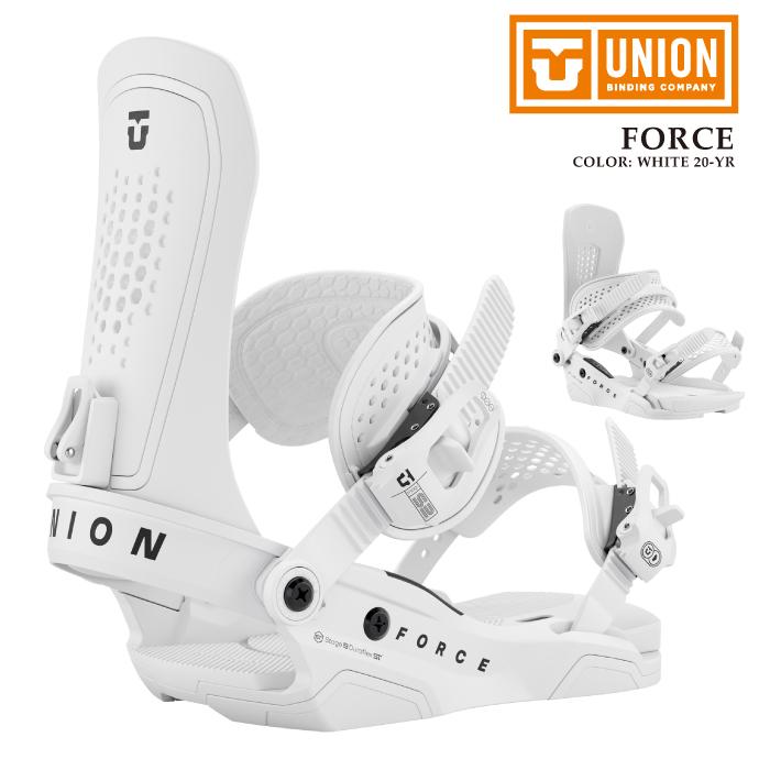 値下げ　UNION FORCE ホワイト ビンディング UNION BINDING 日本正規品 スノーボード ビンディング ユニオン UNION