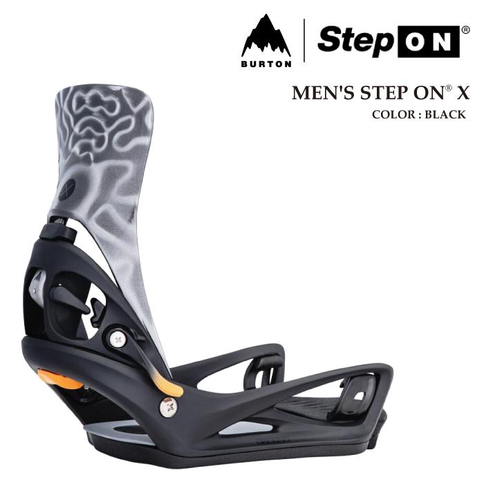 BURTON STEPONビンディング メンズ Mサイズブラック20/21モデル BURTON（バートン） 日本正規品 スノーボード ビンディング BURTON