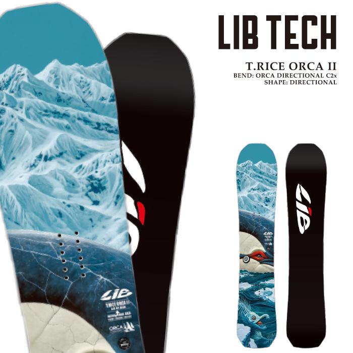 LIB TECH（リブテック） 日本正規品 スノーボード 板 LIBTECH T.RICE ORCA II トラビスライス オルカ メンズ ...