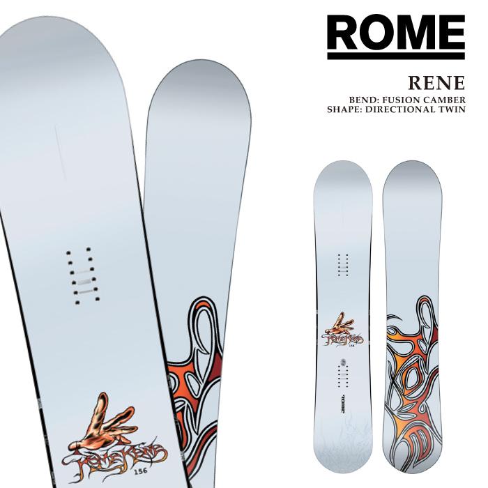 ROME SDS 日本正規品 スノーボード 板 ローム ROME SDS RENE レネ メンズ レディース 26-27 ...