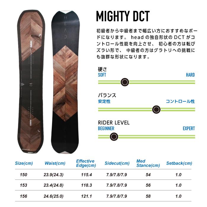 ヘッド スノーボード - リンク ビンディング 2点セット 22-23 HEAD MIGHTY DCT SMU - LINK GRD-2 Black 板 バインディング SNOWBOARD BINDING 2023 日本正規品｜sports-ex｜03