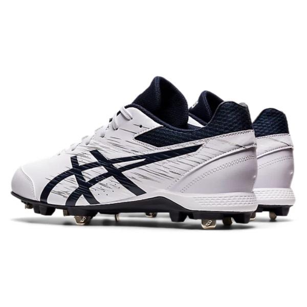 asics アシックス NEOREVIVE 4 ネオリバイブ 4 野球金具スパイク 1123A022-103(ホワイト×ネイビー) :107- 1123A022-103:スポーツファームヤフー店 - 通販 - Yahoo!ショッピング