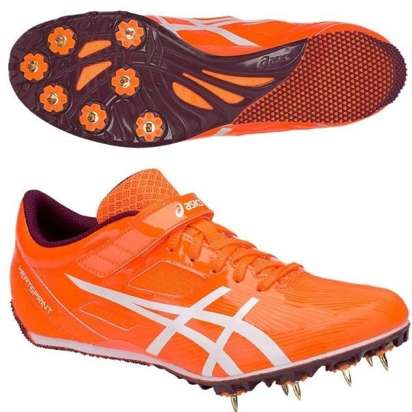 asics 陸上スパイク ヒートスプリント FR8 TTP528-800オレンジ ASICS（アシックス） 陸上スパイク オールウェザー・土トラック兼用