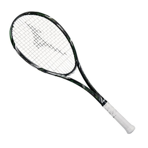 【新発売】 ミズノ MIZUNO ディオス50-R ソフトテニスラケット 63JTN86537(ハイブリッドブラック×フューチャーライム) 軟式、ソフトテニス