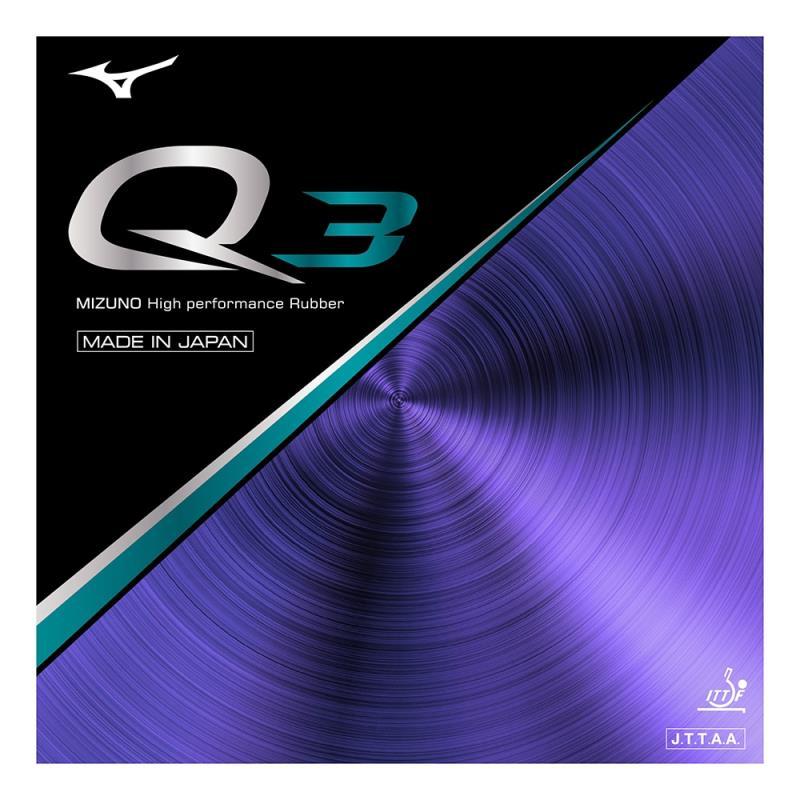 MIZUNO ミズノ 卓球ラバー Q3 赤 卓球ラバー 83JRT89362(レッド) : 542 
