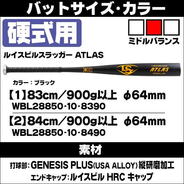 ルイスビルスラッガー 硬式バット / アトラス 硬式 バット 金属 ルイスビルスラッガー 硬式バット / アトラス 硬式 バット 金属