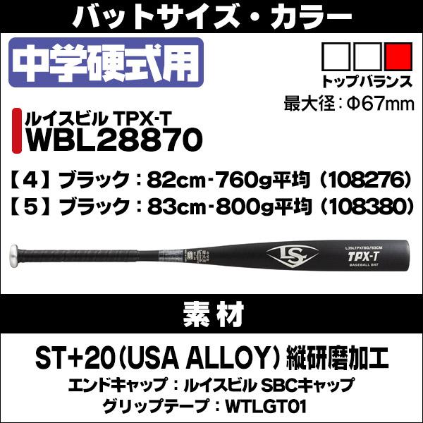 ルイスビルスラッガー 中学硬式バット / TPX 中学 硬式 バット ルイスビルスラッガー 中学硬式バット / TPX 中学 硬式 バット