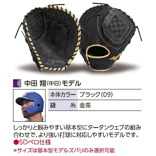 MIZUNO ミズノプロ/オーダーグラブ/軟式グローブ/中田翔 MIZUNO ミズノプロ/オーダーグラブ/軟式グローブ/中田翔