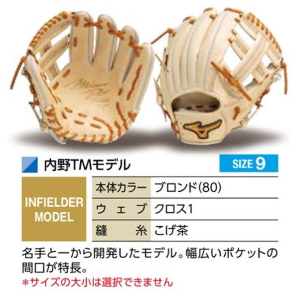 MIZUNO ミズノプロ/オーダーグラブ/軟式グローブ/内野TM/内野手 MIZUNO ミズノプロ/オーダーグラブ/軟式グローブ/内野TM/内野手