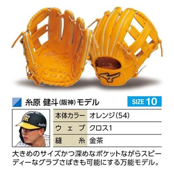 MIZUNO ミズノプロ/オーダーグラブ/軟式グローブ/糸原健斗/2025 MIZUNO ミズノプロ/オーダーグラブ/軟式グローブ/糸原健斗/2025