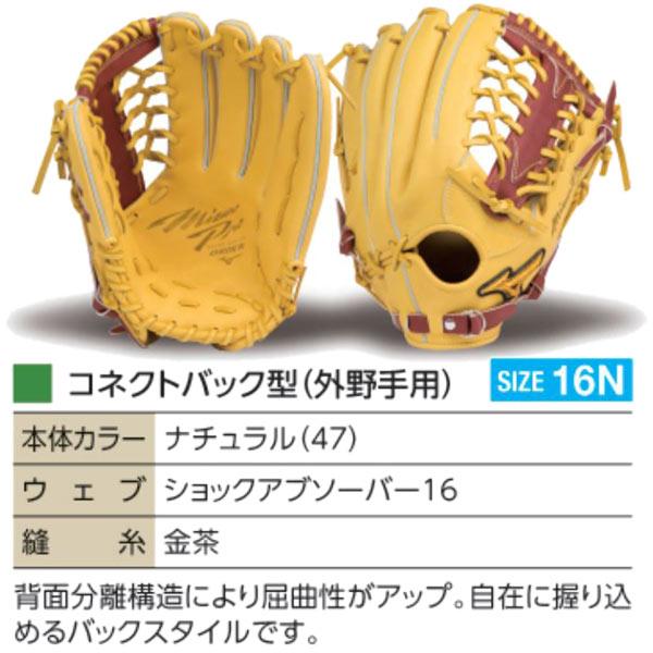 MIZUNO ミズノプロ/オーダーグラブ/軟式グローブ/コネクトバック MIZUNO ミズノプロ/オーダーグラブ/軟式グローブ/コネクトバック