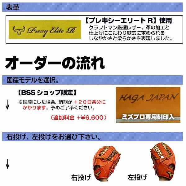 MIZUNO ミズノプロ/オーダーグラブ/軟式グローブ/上林誠知/2025