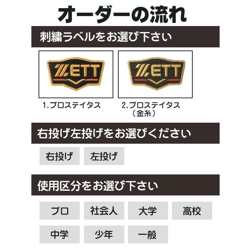 ゼット/プロステイタス/オーダーグラブ/源田モデル/206型/硬式グローブ 