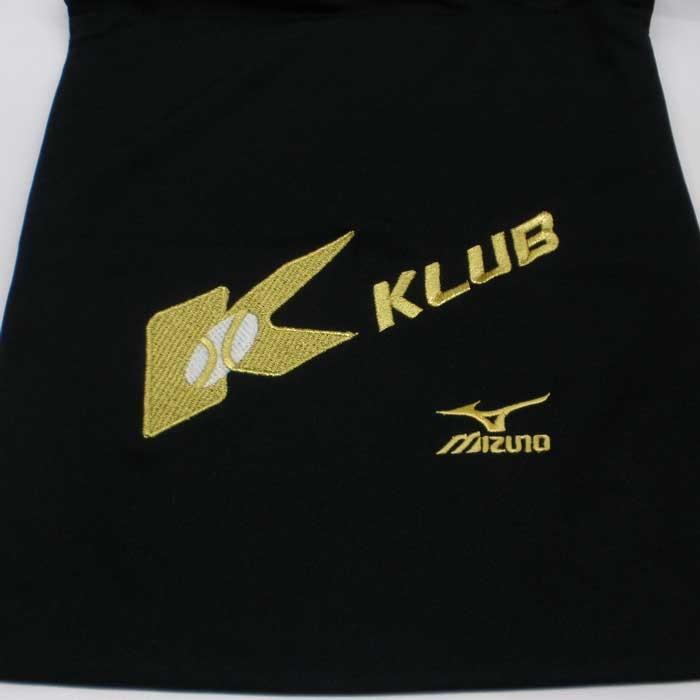 MIZUNO（ミズノ） ニット袋 名入れ 袋の個人ネーム付き グローブ