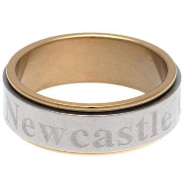 ニューカッスルユナイテッドfc Biカラースピナーリングxxx Lagran Newcastle United Fc Bi Colour Spinner Ring Xxx Large