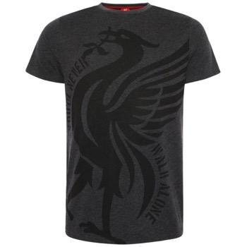 トップ Liverpool FC Large Charcoal Mens Shirt T Liverbird その他サポーターグッズ