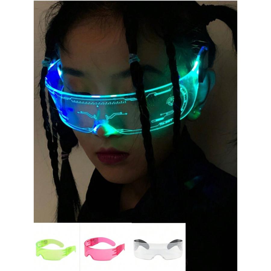 アクセサリー レディース メガネ 1個 Y2K サイバーパンク レトロ アクセサリー レディース メガネ 1個 Y2K サイバーパンク レトロ
