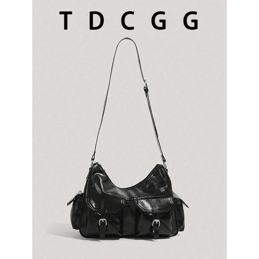 バッグ レディース ショルダーバッグ Y2Kレトロファッション PUレザー