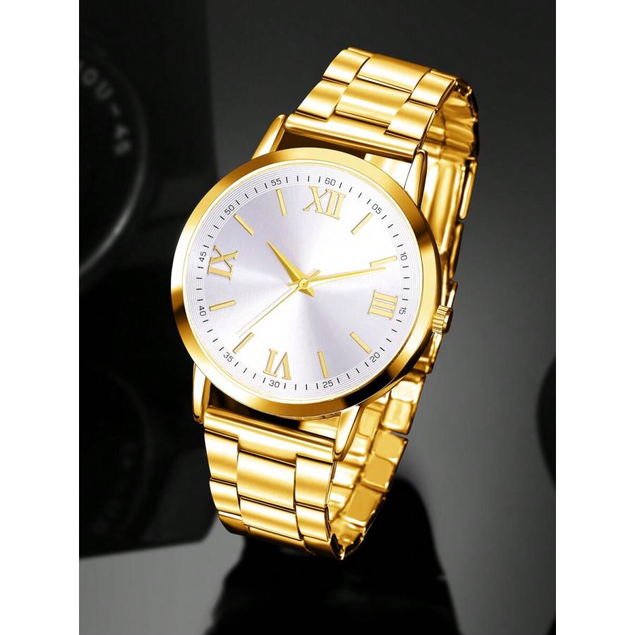 腕時計 メンズ クォーツ 1個 ユニセックス ビジネスカジュアル