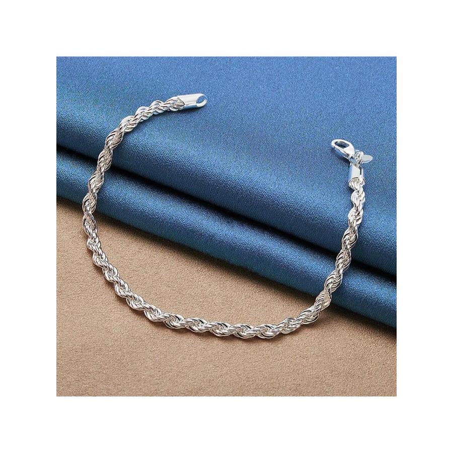 ジュエリー メンズ ブレスレット 925スターリングシルバーメッキ