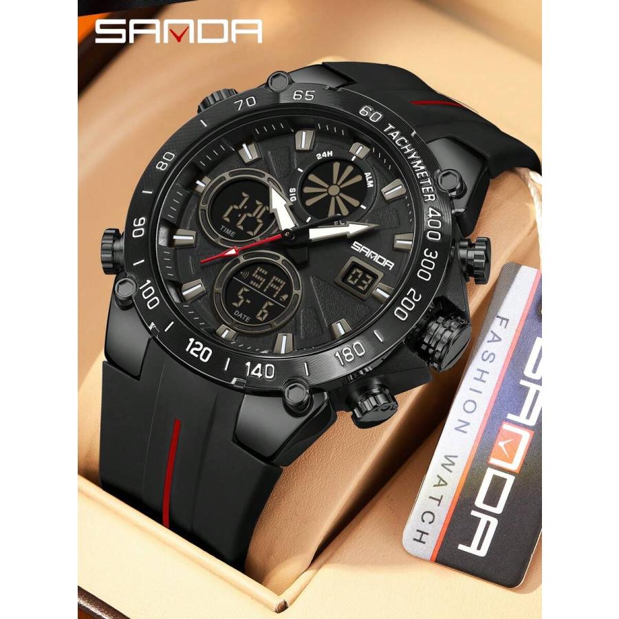 腕時計 メンズ デジタル . 6262 メンズ電子クォーツ腕時計 アウトドア