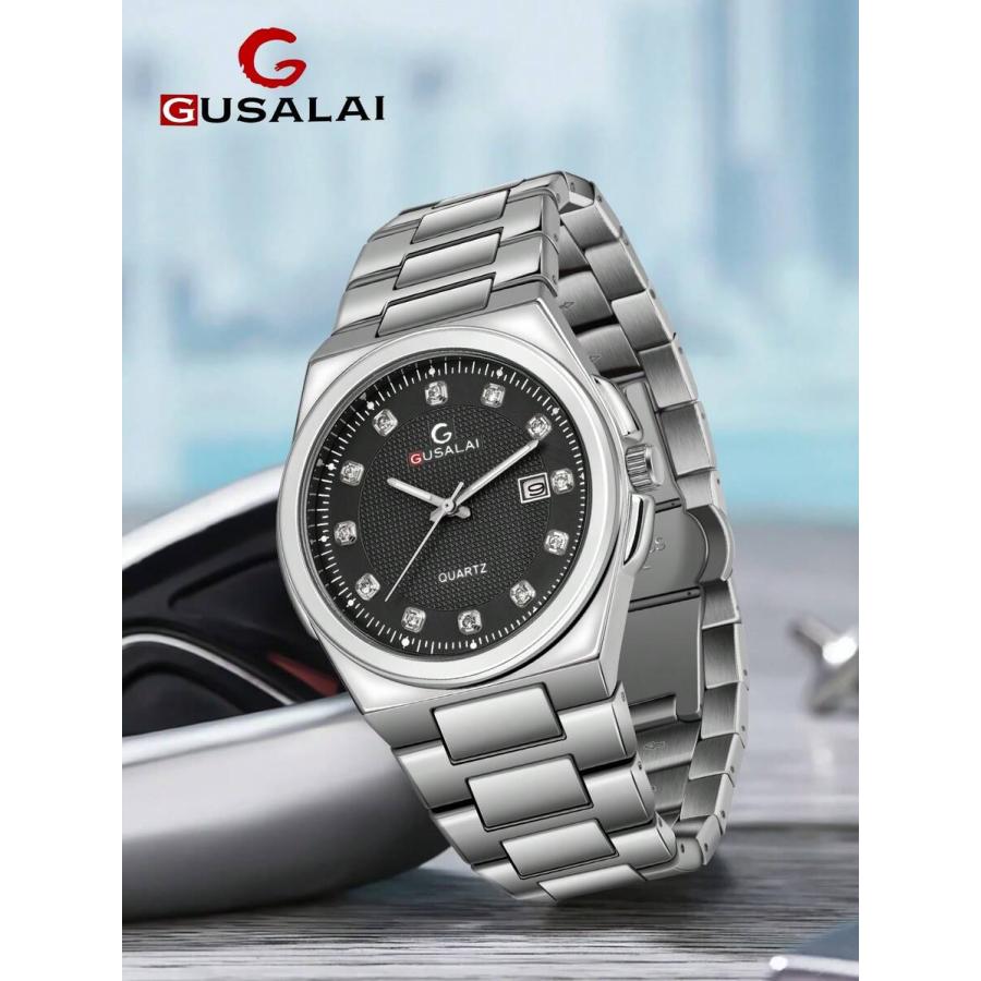 ロ*ン様 新品未使用ゼメックス　メンズ　クォーツ腕時計 腕時計 メンズ クォーツ コンセプト 新作 パーソナライズ メンズ