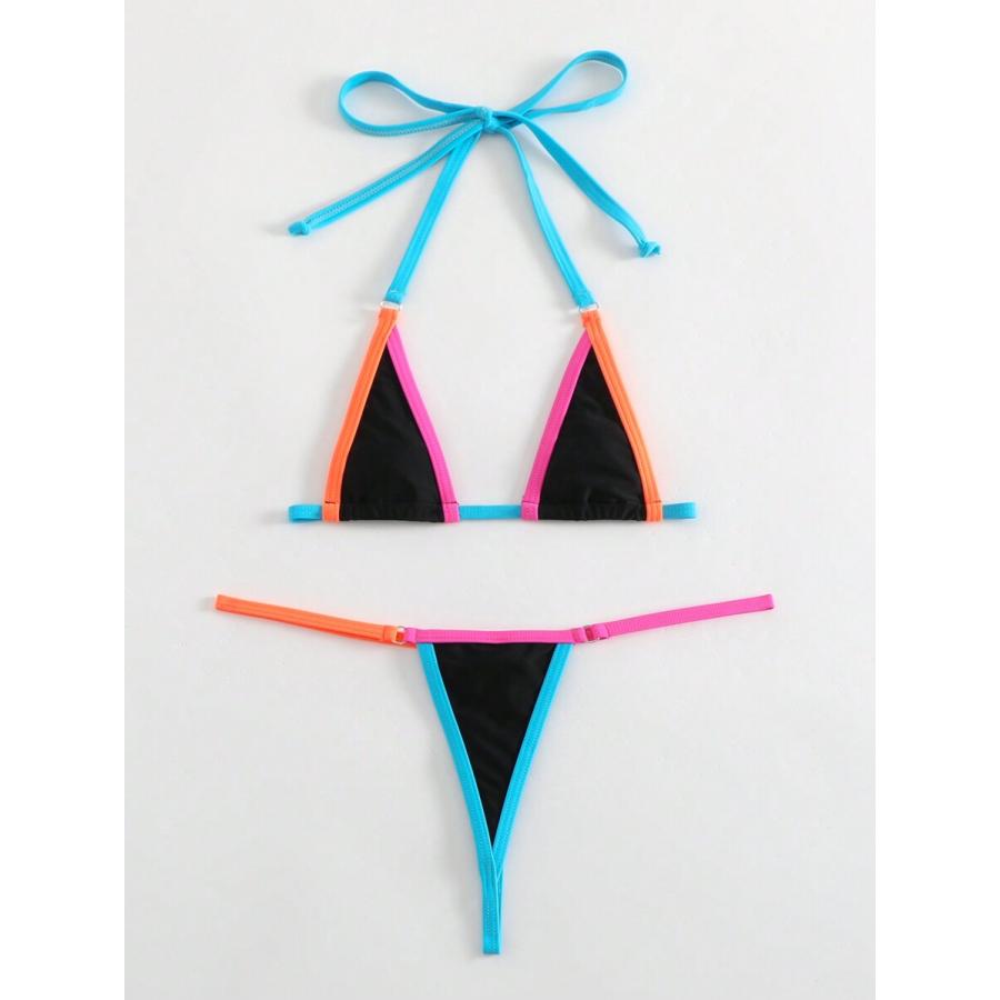 レディース 水着 ビキニセット 夏のビーチ マイクロビキニセット