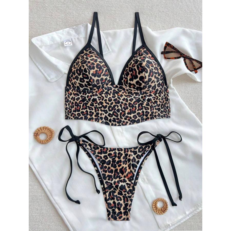 ドルチェ＆ガッバーナ D＆G 水着 ビキニ レオパード ヒョウ柄 DOLCE