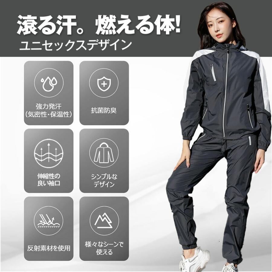 サウナスーツ メンズ レディース 洗濯可能 発汗スーツ 痩せ 上下セット おしゃれ トレーニングウェア 男女兼用 ジャージ素材 ダイエットウェア 大きいサイズ Sm Mf003 Sports Wear 通販 Yahoo ショッピング