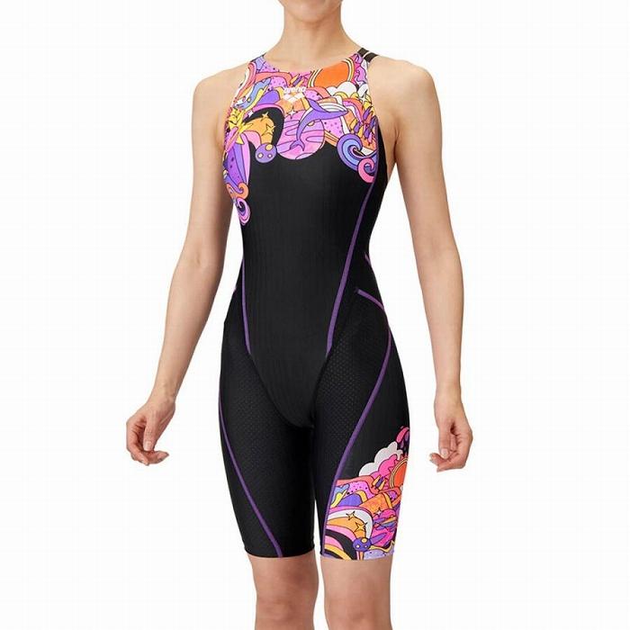 アリーナ 競泳水着 AS5SRC55L BKPP サイズ女M レーシング