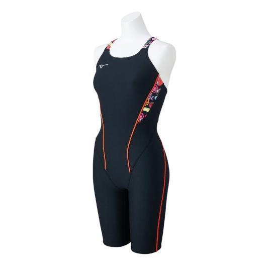 【未使用】2024 春夏 ミズノ レディース 競泳練習用 ハーフスーツ 水着 MIZUNO（ミズノ） 【20%OFF】ミズノ 練習水着 N2MGC28796 サイズ女L