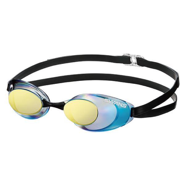 SWANS スワンズ　ゴーグル　未使用品　販売終了品　定価14,000円 SWANS（スワンズ） 自由形専用クッション付きミラーゴーグル 2021年