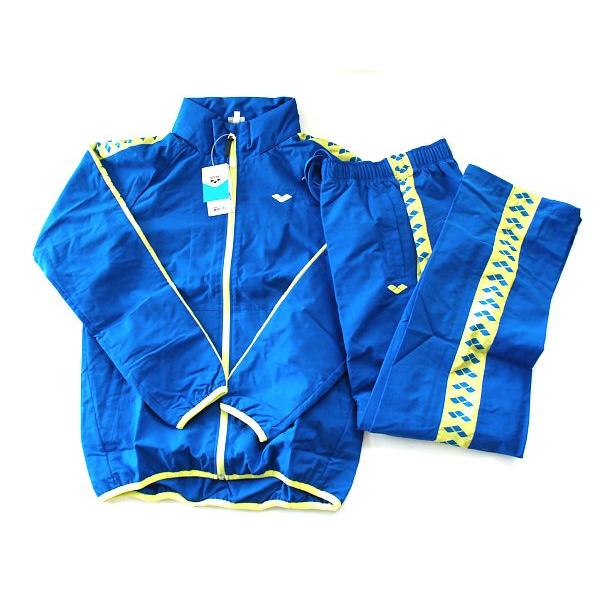 値下げしました！arena チームライン　フード付きジャケット&パンツ アリーナ ウインドブレーカー 上下 メンズ セットアップ