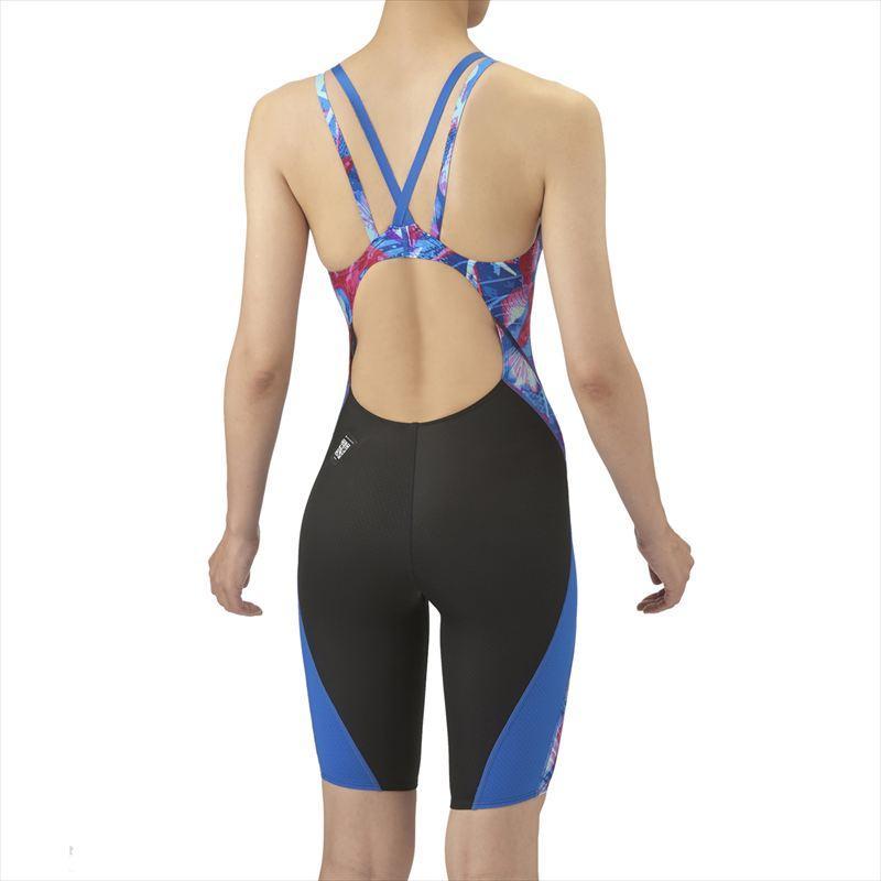 【25%OFF】アリーナ 競泳水着 AS5FRC24L BKBL サイズ女O レーシングワンピーススパッツ（オープンバック/ハーフレッグ） WA承認 2025年モデルの画像