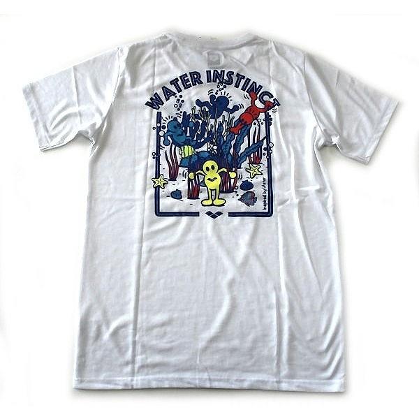 【6月30日まで・50%OFF】アリーナ Tシャツ AMUMJA59 WHT サイズ男性用O|sports-will|02
