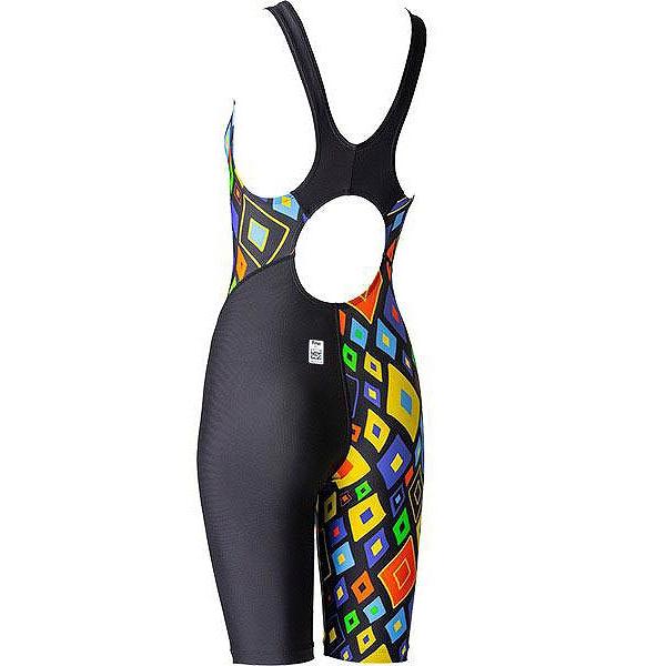 【40%OFF】ジャケッド 競泳水着 820548 0009ブラック サイズ女LL ハーフスーツ J-MASTERS FINA承認春夏モデルの画像