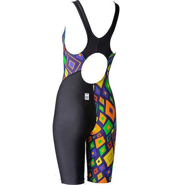 【40%OFF】ジャケッド 競泳水着 820548 0381ネイビー サイズ女LL ハーフスーツ J-MASTERS FINA承認春夏モデルの画像