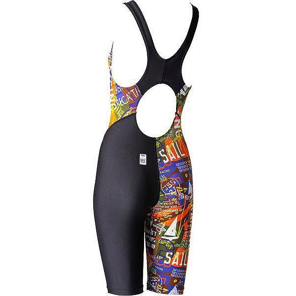 【40%OFF】ジャケッド 競泳水着 820550 0004オレンジ サイズ女M ハーフスーツ J-MASTERS FINA承認春夏モデルの画像