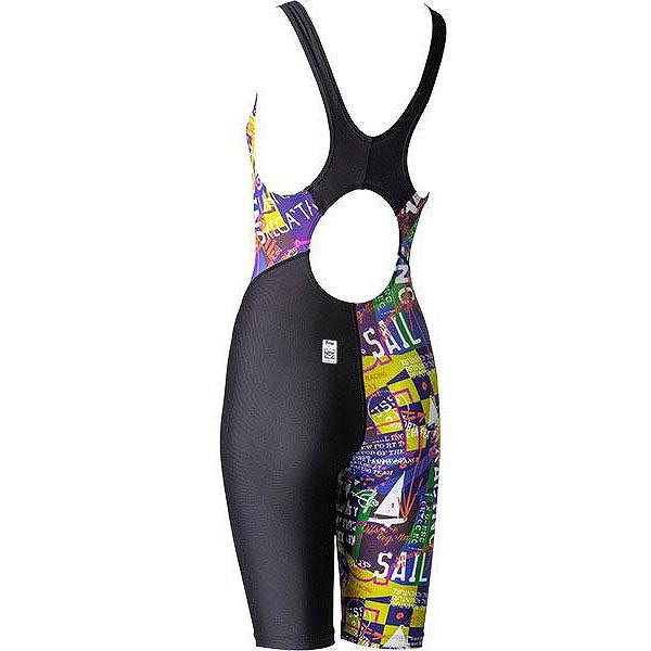 【40%OFF】ジャケッド 競泳水着 820550 0010ブルー サイズ女M ハーフスーツ J-MASTERS FINA承認春夏モデルの画像