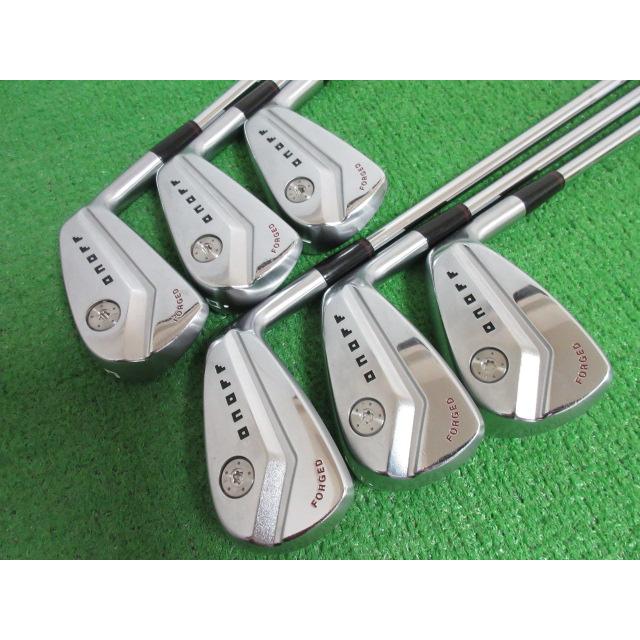 ダイワ オノフ フォージド ONOFF FORGED KURO 2021 アイアンセット 6本 #5-Pw モーダス105(S)｜sports1shop｜03