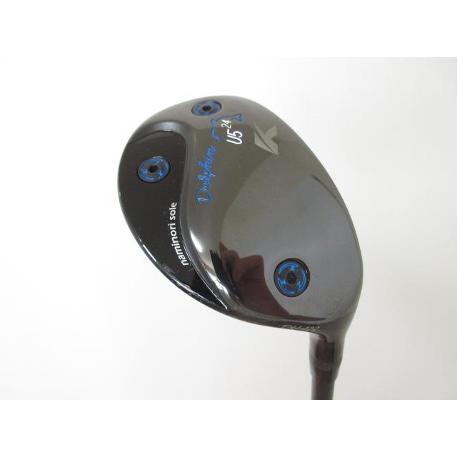 【中古ゴルフクラブ】キャスコ　DOLPHIN　ドルフィンブラック DU-122 ユーティリティ ATTAS MB HY 85　シャフト：ATTAS MB HY 85 Dolphin DU-122 ブラック | 24 | S | ATTAS MB-HY 85 | 中古