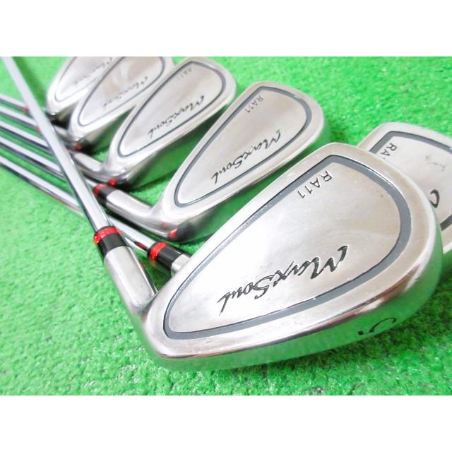値下げ！MaxSoul RA11 アイアンセット 6本セット Max SoulのアイアンRA11（5〜pw）6本セット 【公式通販】